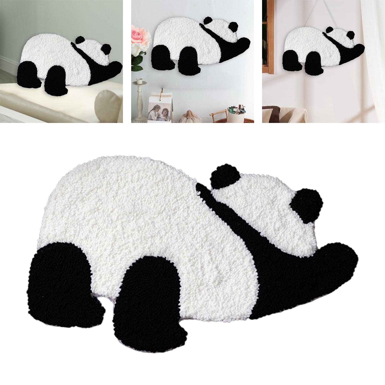 THE STYLE SUTRA® Panda Latch Hook Rug Kits Mat DIY Crafts for Kids Birthday Gift Home Decor B| Needlecrafts & Yarn | Embroidery & Cross Stitch | Hand Embroidery Kits-image-43