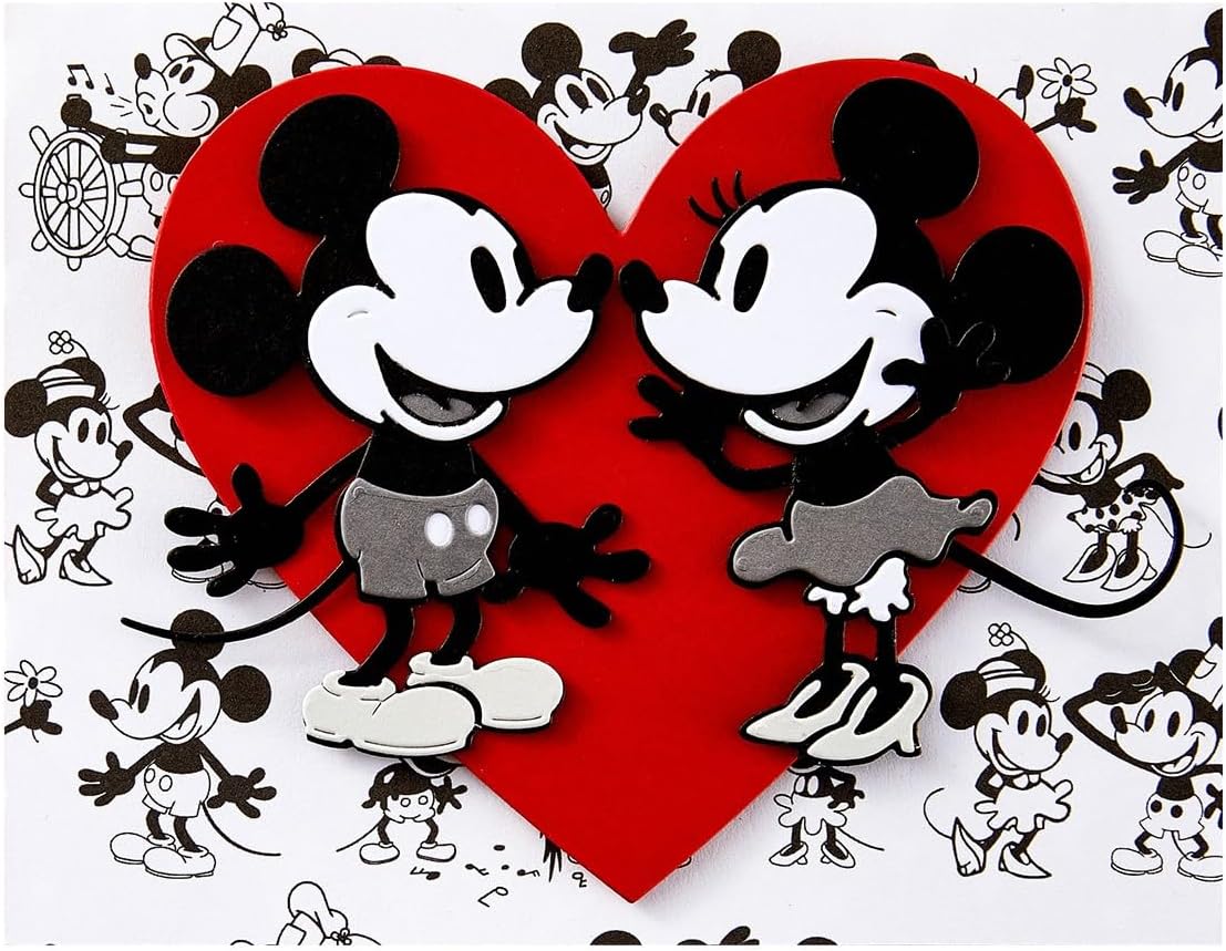 Spellbinders Steamboat Willie Duo Etched Cutting Dies from the Say Cheese Classic Mouse Collection (S6-261)