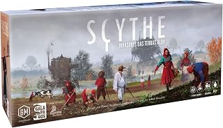 Galápagos, Scythe: Invasores das Terras Além (Expansão), Jogo de Guerra para Amigos, 1 a 7 jogadores, 115 min