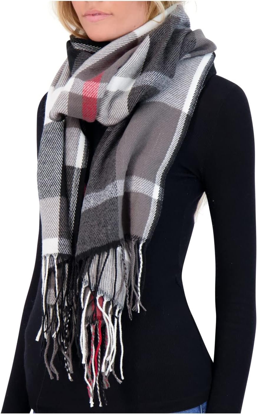 Market & Layne Winter Scarf for Women Cold Weather Cashmere Feel Winter Scarfs Warm Long Oversized Ladies Scarves for Winter