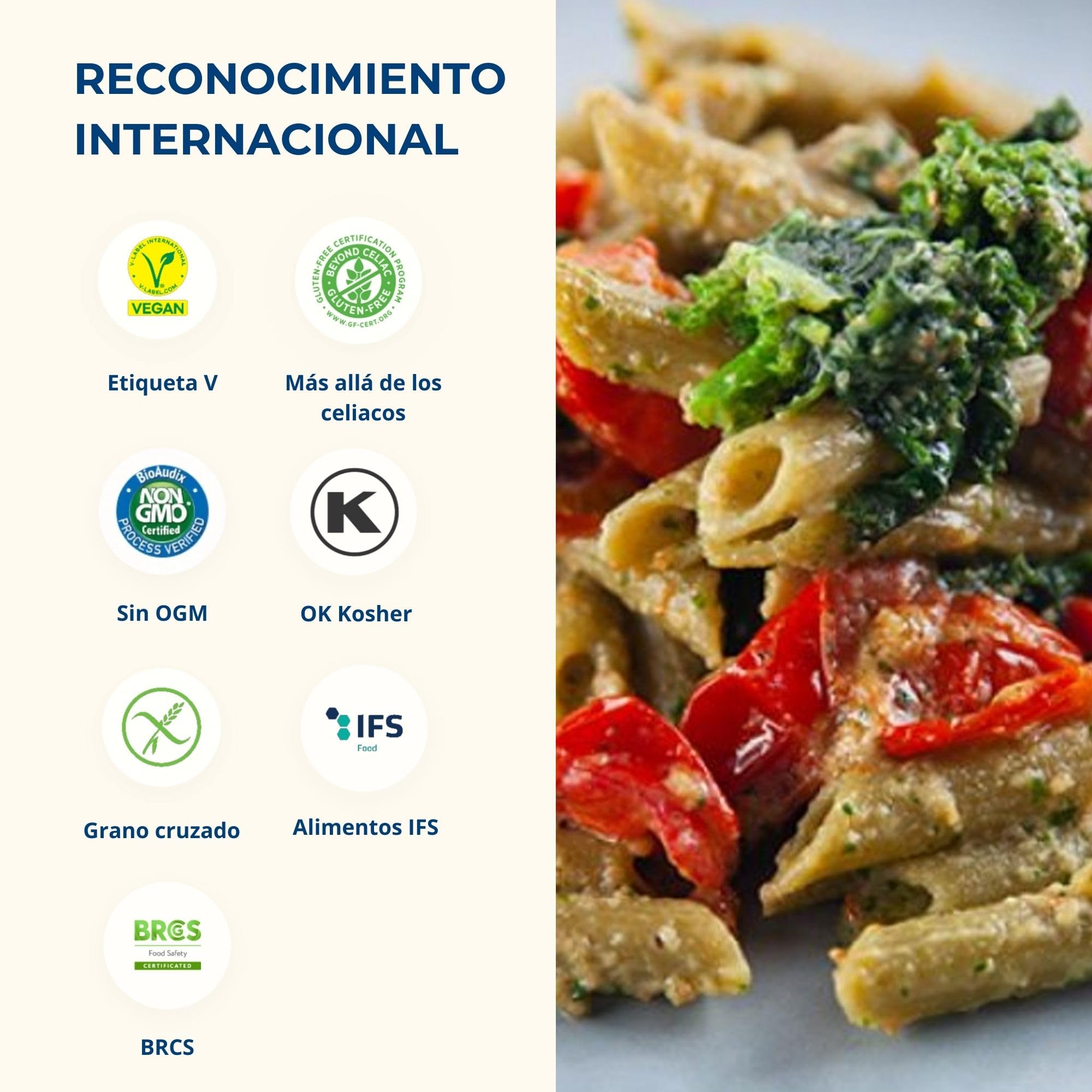 Sam Mills Plumas de Guisante Pasta Sin Gluten 250 g Elaborada con Legumbres Pasta Proteica Alto Contenido en Fibra