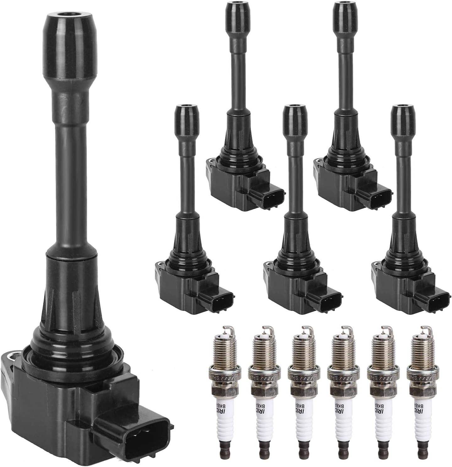 OYEAUTO Ignition Coil Pack and spark plug UF349 C1406 Set
