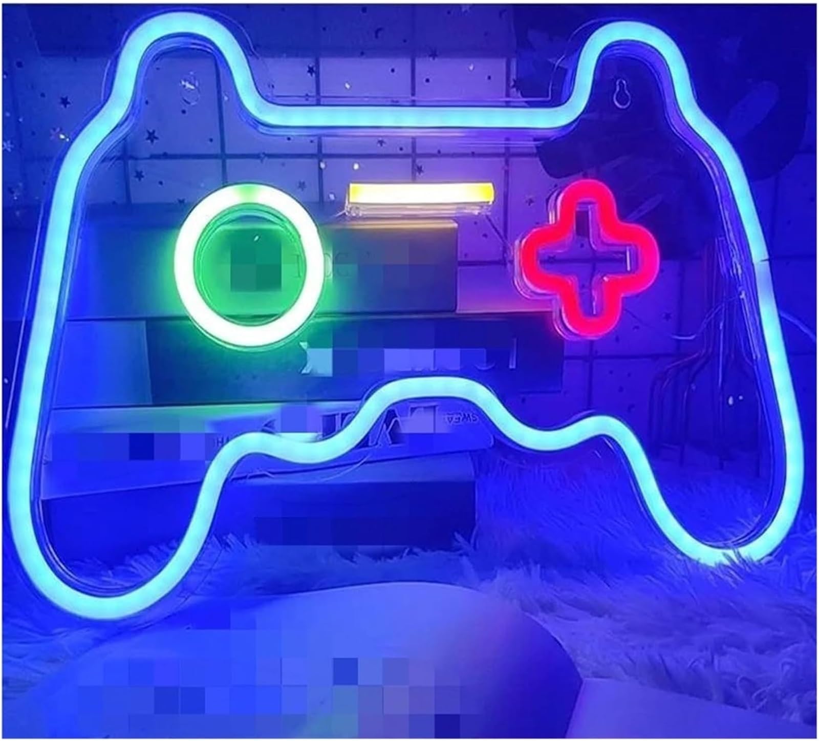 Wexxaii neon Light Sign Game Controller Neon Sign Lights, Acrylic Light for Gaming Wall