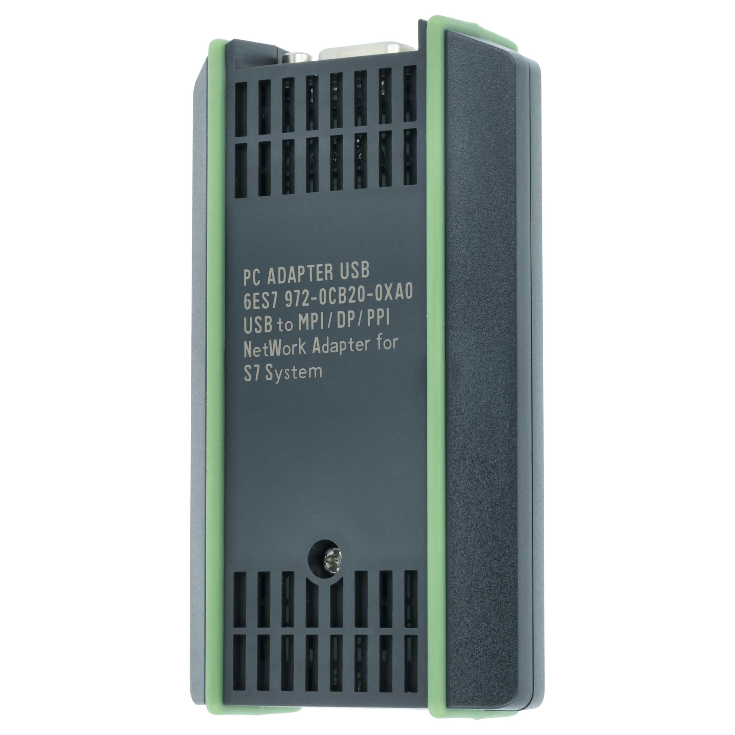 vhbw Cable de programación USB compatible con Siemens Simatic S7-200, S7-300, S7-400 sistema de control - Cable de conexión, 5 m - Reemplaza x6GK1571-0BA00-0AA0