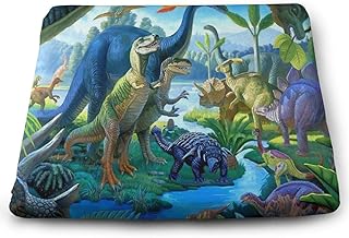 ADGoods Cojín de Asiento Cuadrado Square Seat Cushions Land Giants Countryside Premium Comfort Memory Foam Chair Pads For Office,Kitchen,Travel,Car