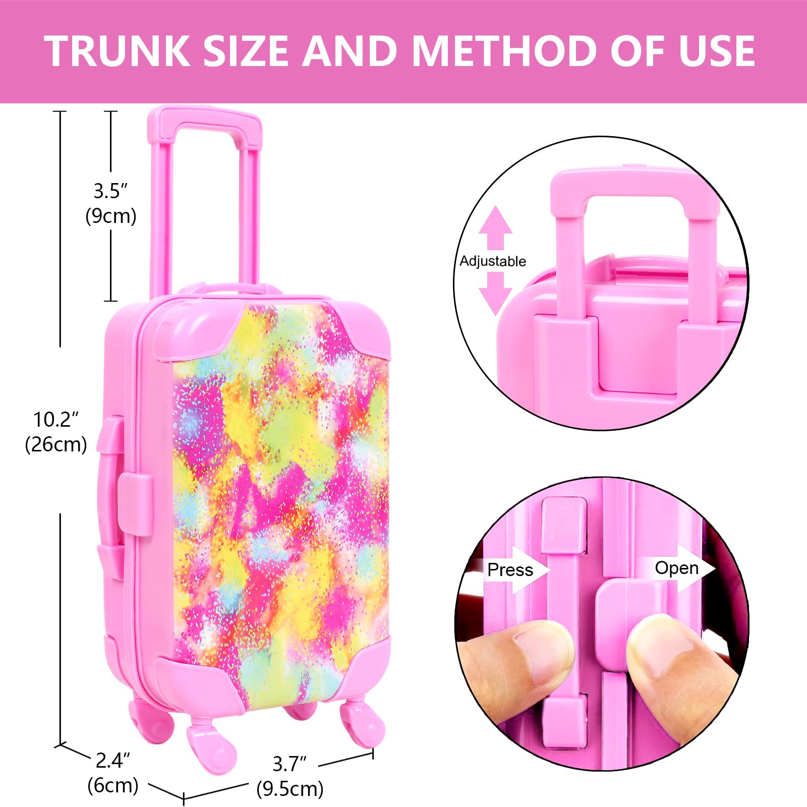 Amazon.com: BDDOLL American 18 Inch Doll Clothes and Accessories