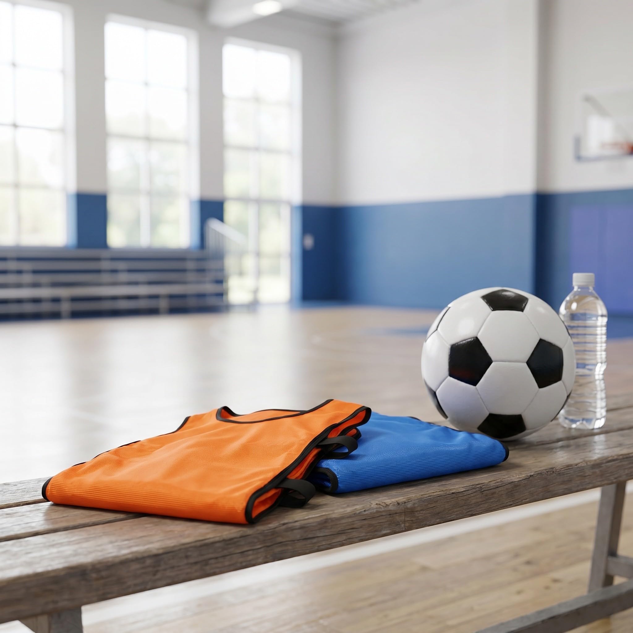 Toddmomy 12 Piezas Chalecos Deportivos Chalecos de Entrenamiento Transpirables y Livianos para Fútbol Baloncesto y Voleibol Jerseys de Práctica para Equipos Colores para Sesiones de