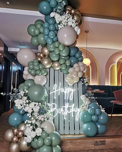 Miniatura 7 de Decoraciones de Año Nuevo 2024, globos de confeti de oro negro, 52 globos de confeti dorado blanco y negro de 12 pulgadas con cintas doradas para