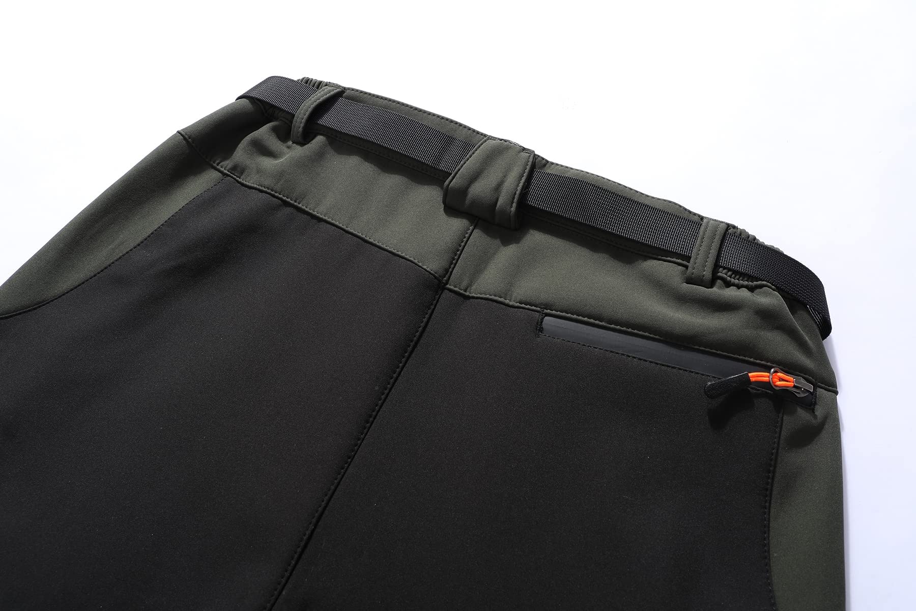 BenBoy Pantaloni Trekking Uomo Invernali Impermeabile Pantaloni da Sci Neve Arrampicata Escursionismo Caldo Pantaloni Softshell Outdoor