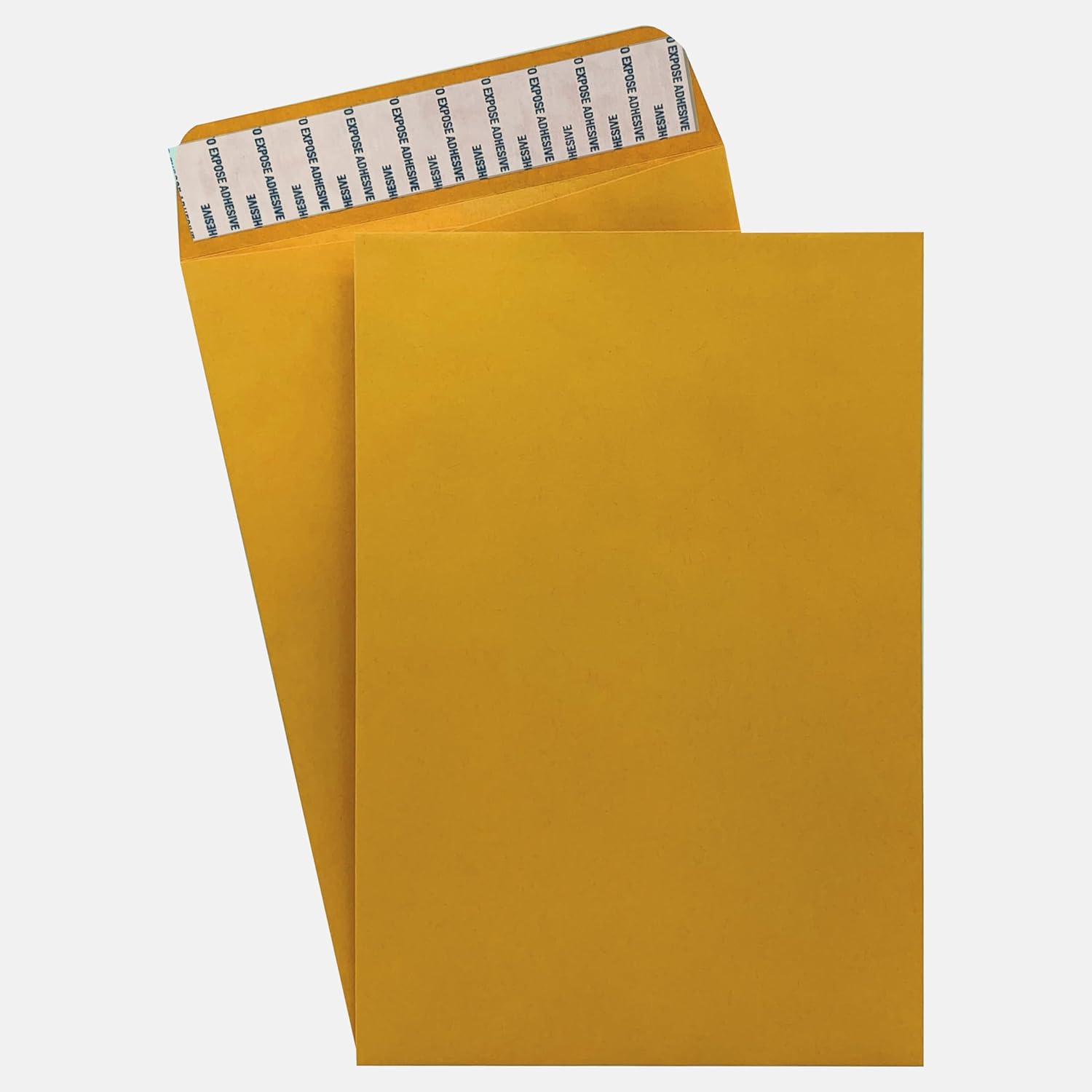 500 Cashier Depot - 6" x 9" Catalog Envelopes, Open End, Sturdy 28lb Kraft, Peel & Seal, Professional Mailing & Document Storage, 500 Count