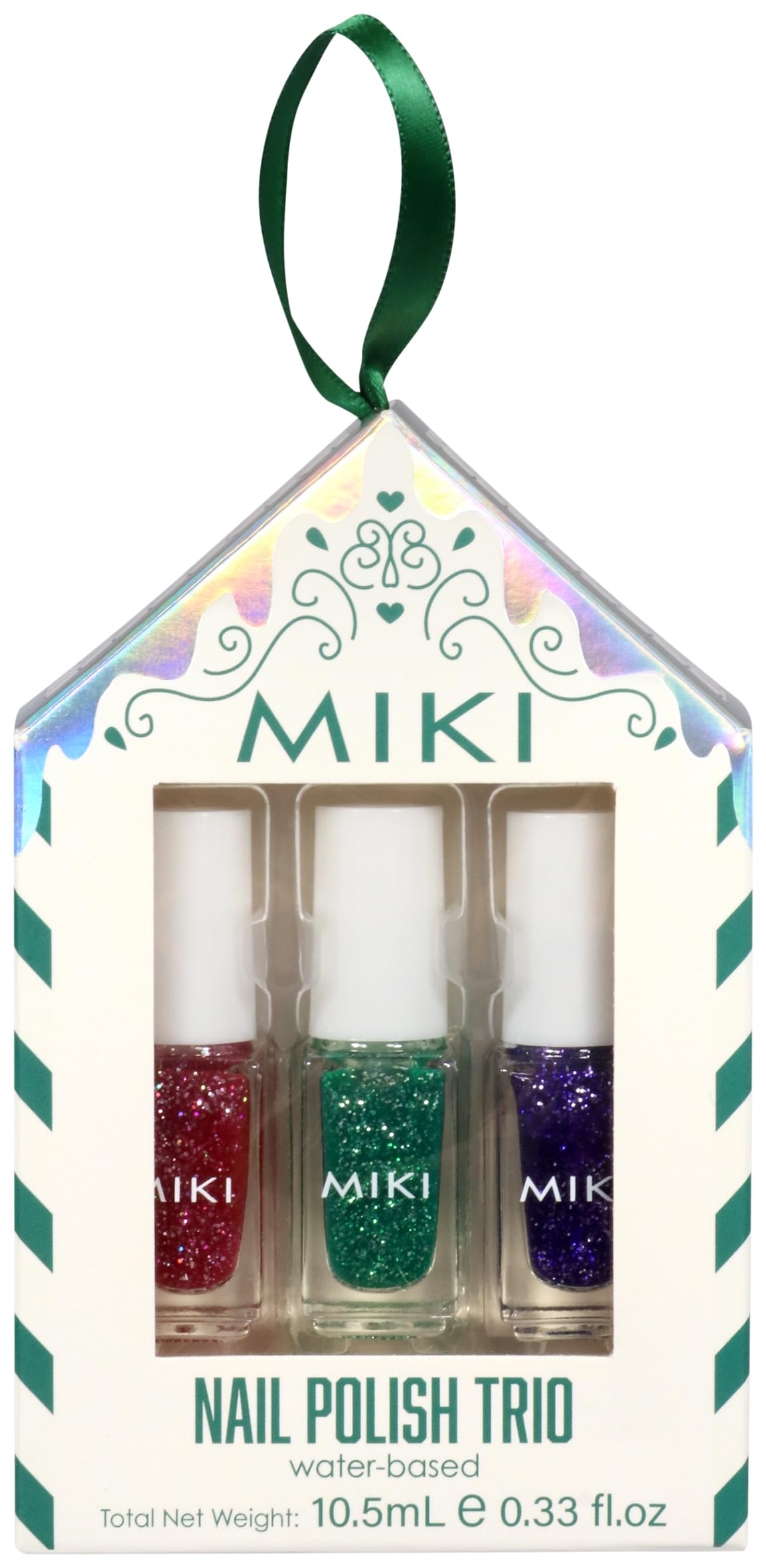 MIKI Water Based Nail Polish Trio Set : Amazon.com.au: Beauty