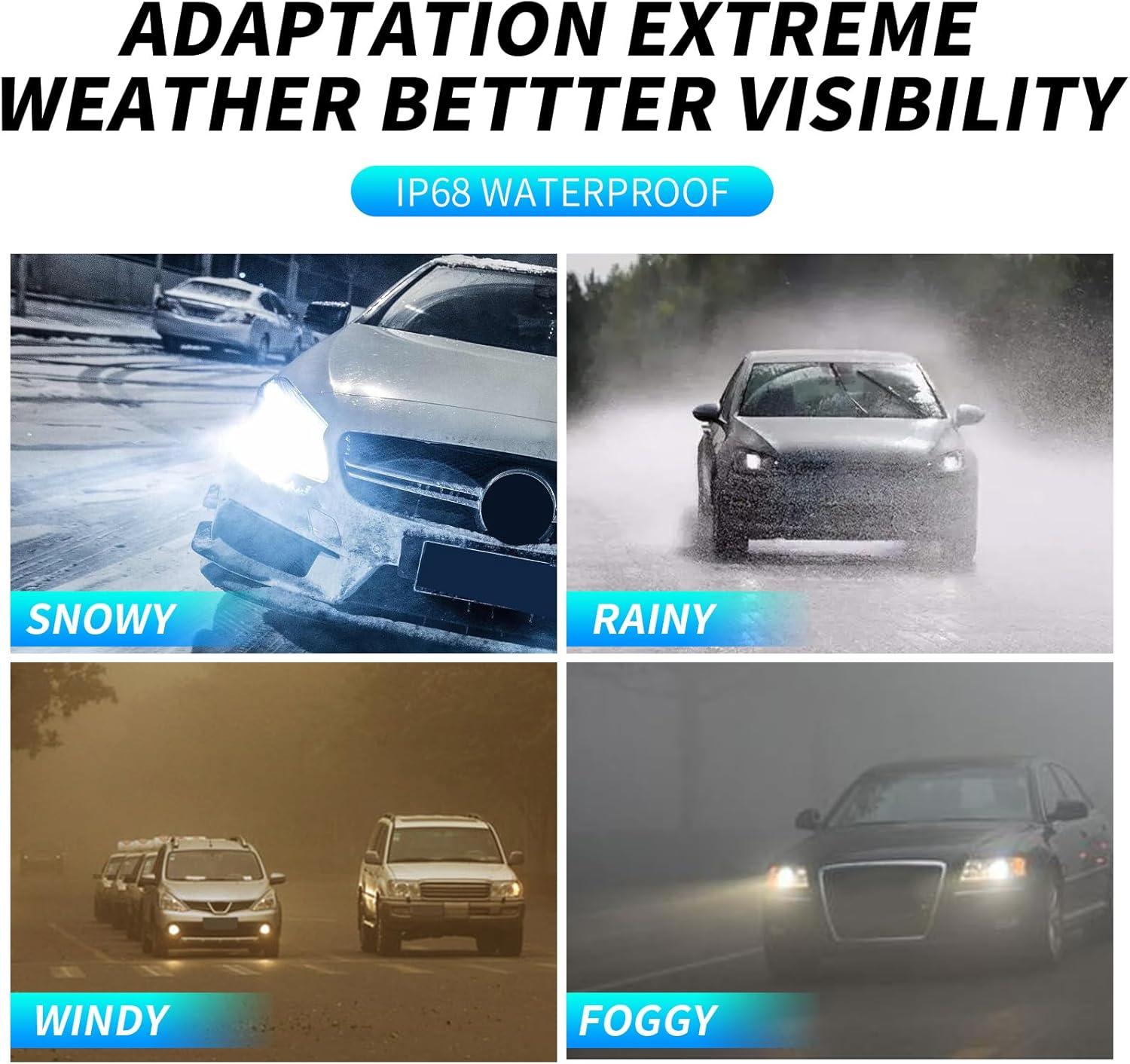 894/886/881/896 Fog Light bulbs Kit Fit For Kubota RTV 400 500 900 1100 1140 Bulbs, Kit Fit Tractor BX1870 BX2360 BX2370 BX24D, 6000K White, Car interior light bulb(Pack of 2)