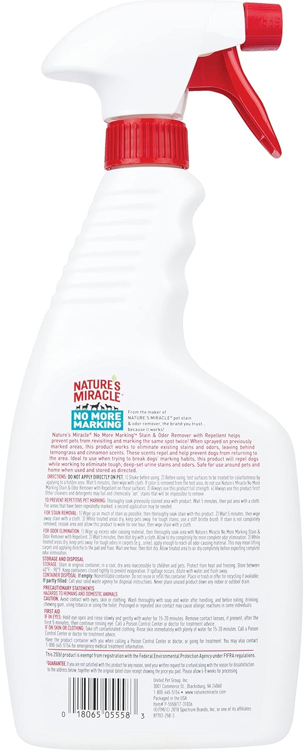 Buy Nature’s Miracle No More Marking Stain And Odor Remover With
