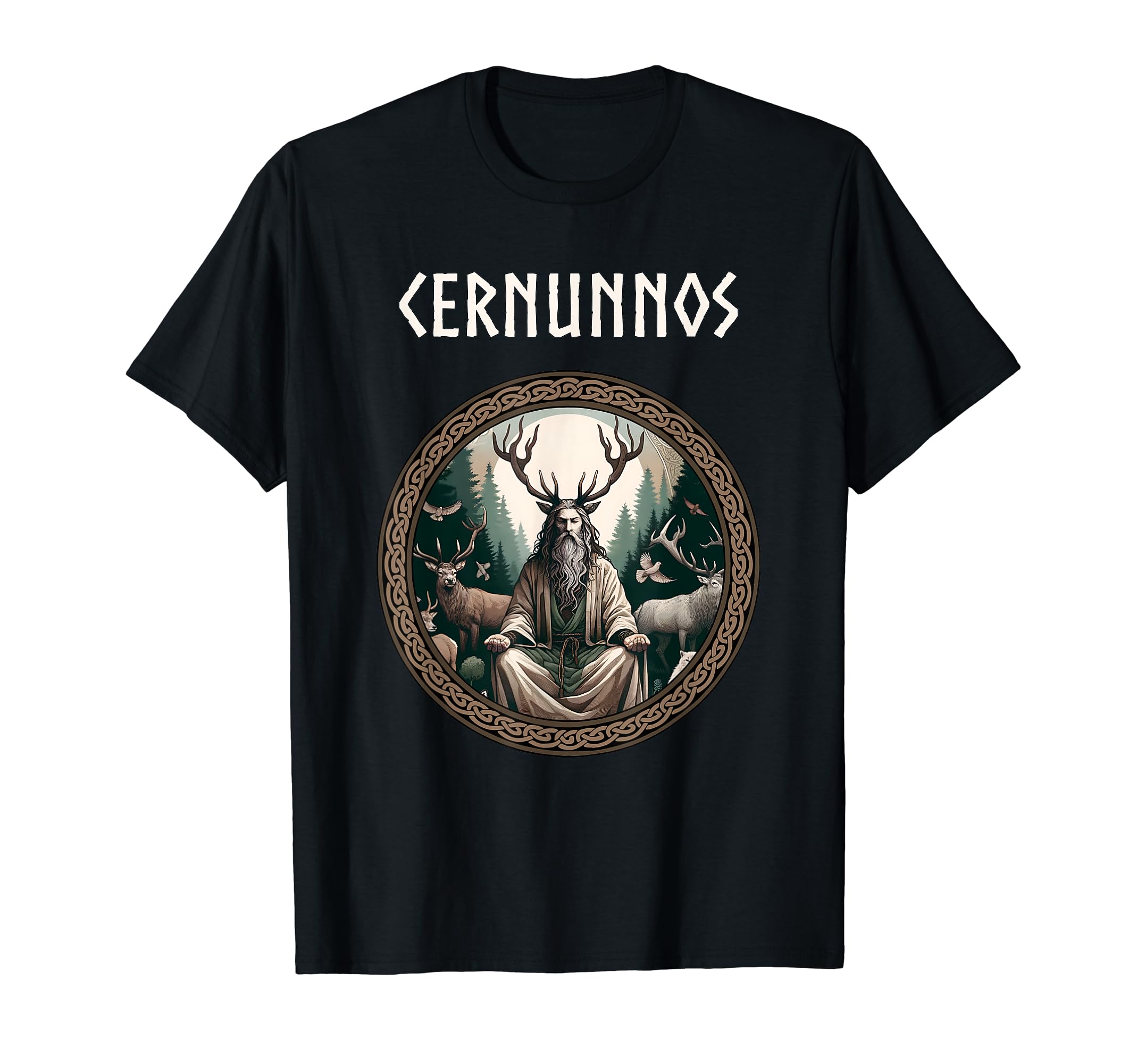 Agema ApparelCernunnos Celtic God of the Wilds Celtic Mythology T-Shirt