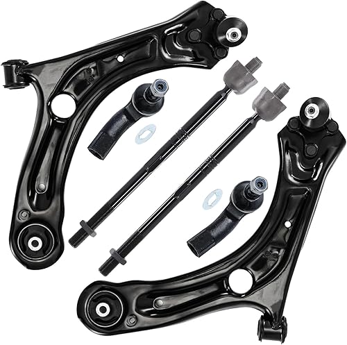 Miniatura 256 de Detroit Axle - Kit de brazos de control AWD para cargador Chrysler 300 Dodge Challenger Magnum, 2 brazos de control superiores delanteros con rótula