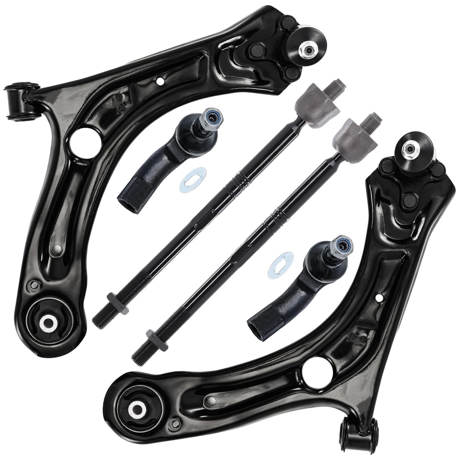 Detroit Axle - 6pc Front End Kit for 2012-2019 Volkswagen Beetle Passat