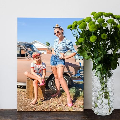 Miniatura 4 de Impresiones en lienzo personalizadas con tus fotos, imagen personalizada de arte de pared sobre lienzo, regalos enmarcados para pareja, familia,