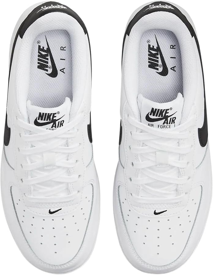 Amazon.com | Nike Air Force 1 Big Kids' Shoes (FV5948-101, White