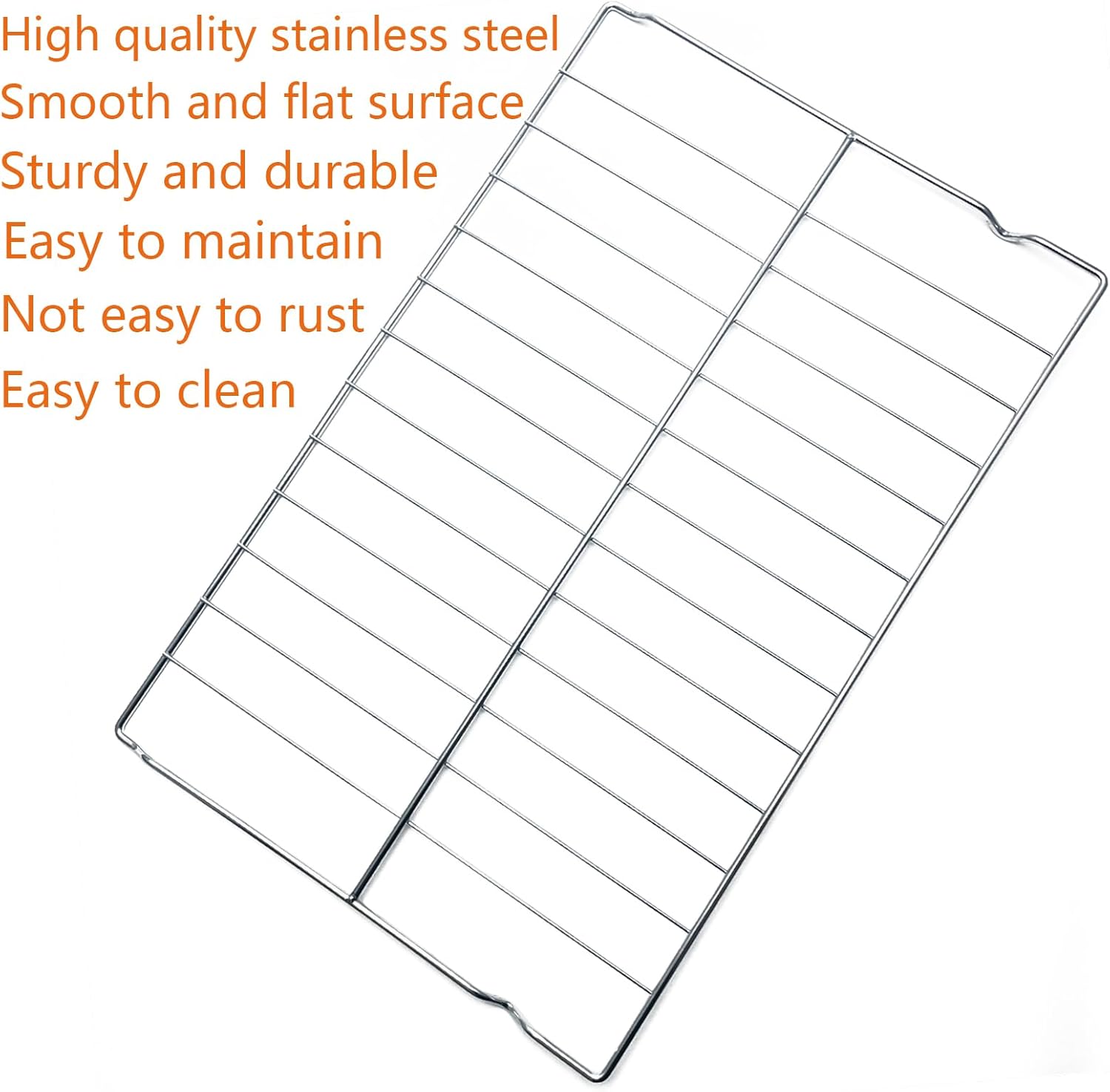 24 1/8" Oven parts Shelves Replacement for Whirlpool Range Oven Rack W10268578 WPW10268578 W11520287 W11173792, 2 Pack