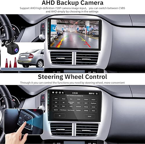 Miniatura 5 de Estéreo de coche Android 2G+64G para Honda Pilot 2006-2008 con Carplay inalámbrico con WiFi navegación GPS reproductor de radio Android Auto 9