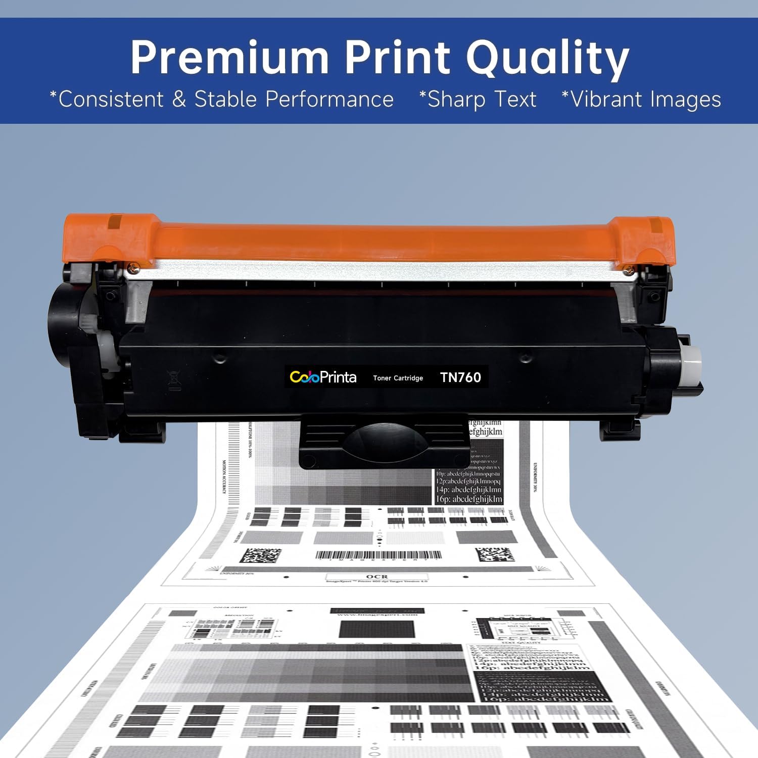 TN760 Toner Cartridge Replacement for Brother TN760 TN-760 TN730 TN-730 Compatible with MFC-L2710DW MFC-L2750DW HL-L2370DW HL-L2395DW DCP-L2550DW HL-L2350DW Brother Laser Printers - Image 6