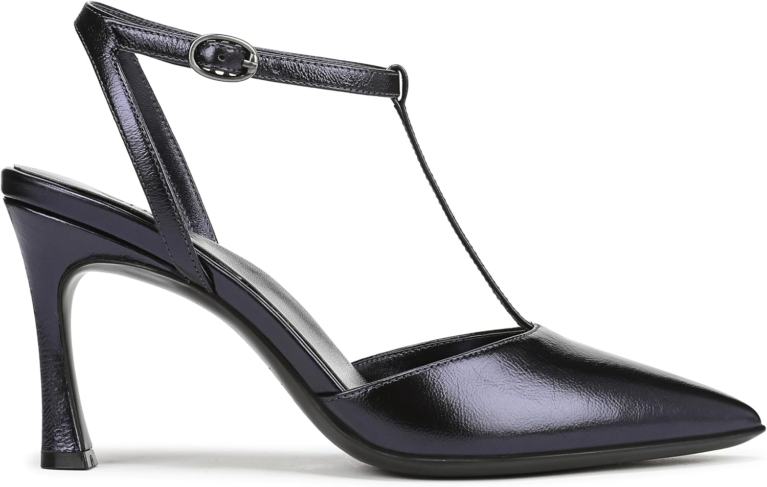 Naturalizer Women's Astrid Pump Navy Leather 8 W - Image 6