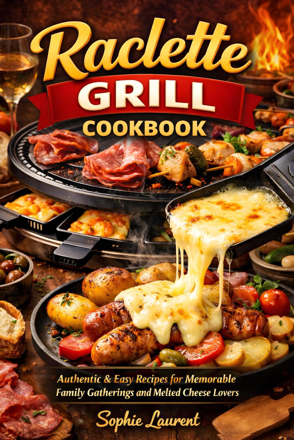 Raclette Grill Cookbook: Authentic & Easy Recipes for Memorable Family Gatherings and Melted Cheese Lovers