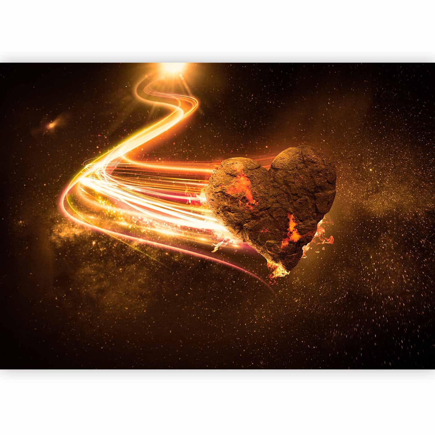 murando Photo Wallpaper Galaxy 250x175 cm Non-Woven Premium Art Print Fleece Wall Mural Decoration Poster Picture Design Modern Cosmos Sky Heart n-A-1027-a-d โ image 1