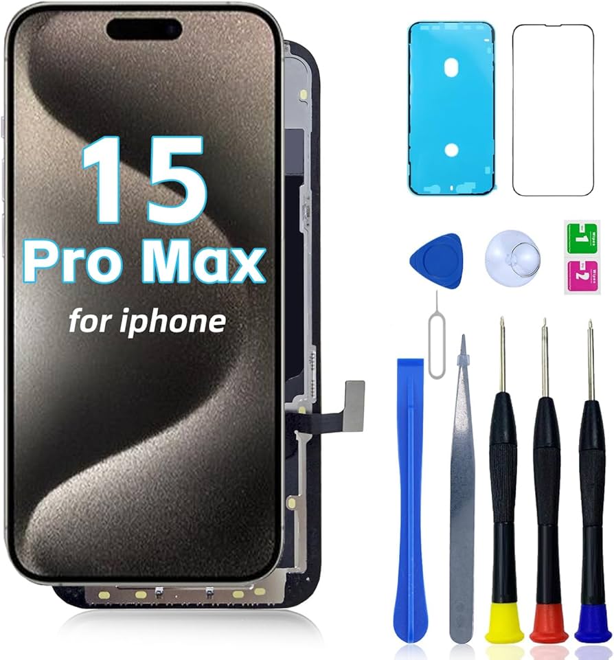 Amazon.com: FNKJYND FHD LCD for iPhone 15 Pro Max Screen
