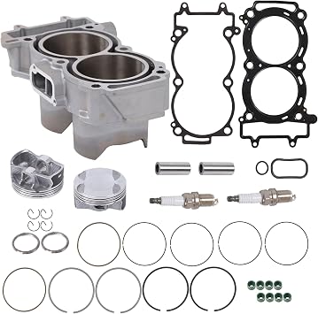 GXYWADY Cylinder Pistons Gasket Kit Replacement for Polaris 900 2013-2014