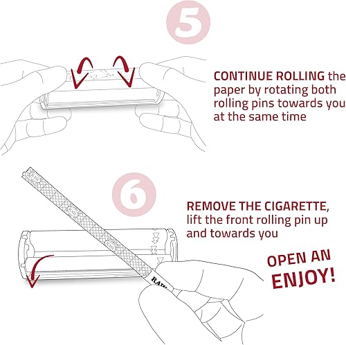 Miniatura 4 de RAW Phatty - Máquina de papel rodante de cigarrillos de 4921in con triple fuerza enrolla tu contenido favorito de forma rápida y fácil con este