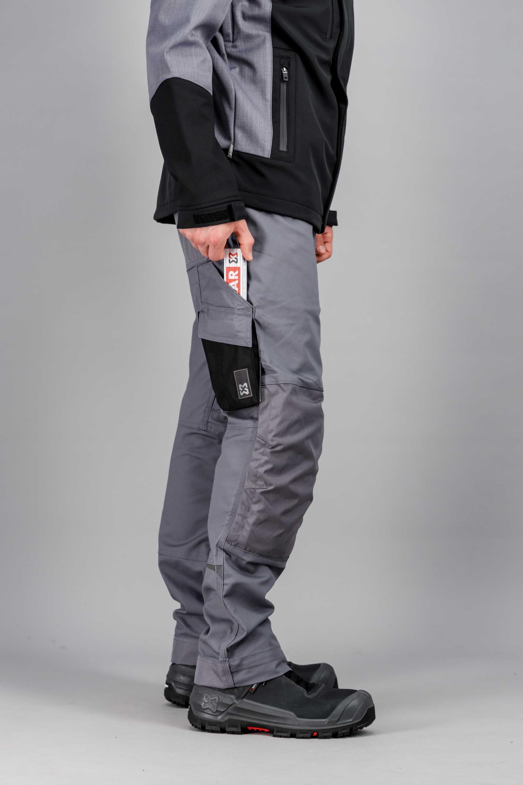 WÜRTH MODYF Bundhose Temper - robuste Arbeitshose für Herren mit vielen Taschen - Arbeitshosen mit verstellbarem Bund - strapazierfähig & flexibel - in der Größen 24-118 in Schwarz, Grau, Blau