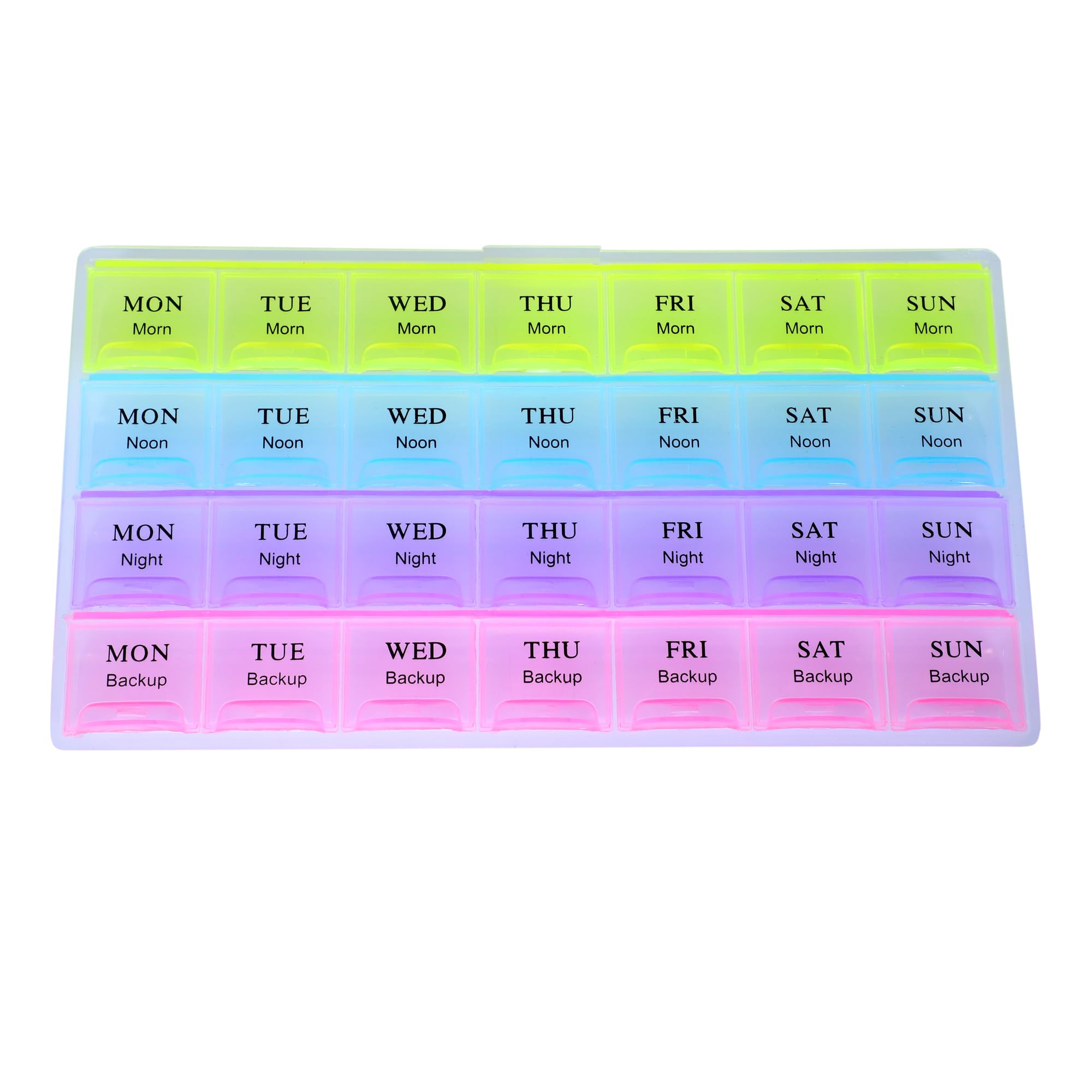 Trikuta Pill Medicine Organizer Reminder Storage Box 28 Days or 4 Weeks| Plastic | Pack of 1 Piece Reuseable-image-22
