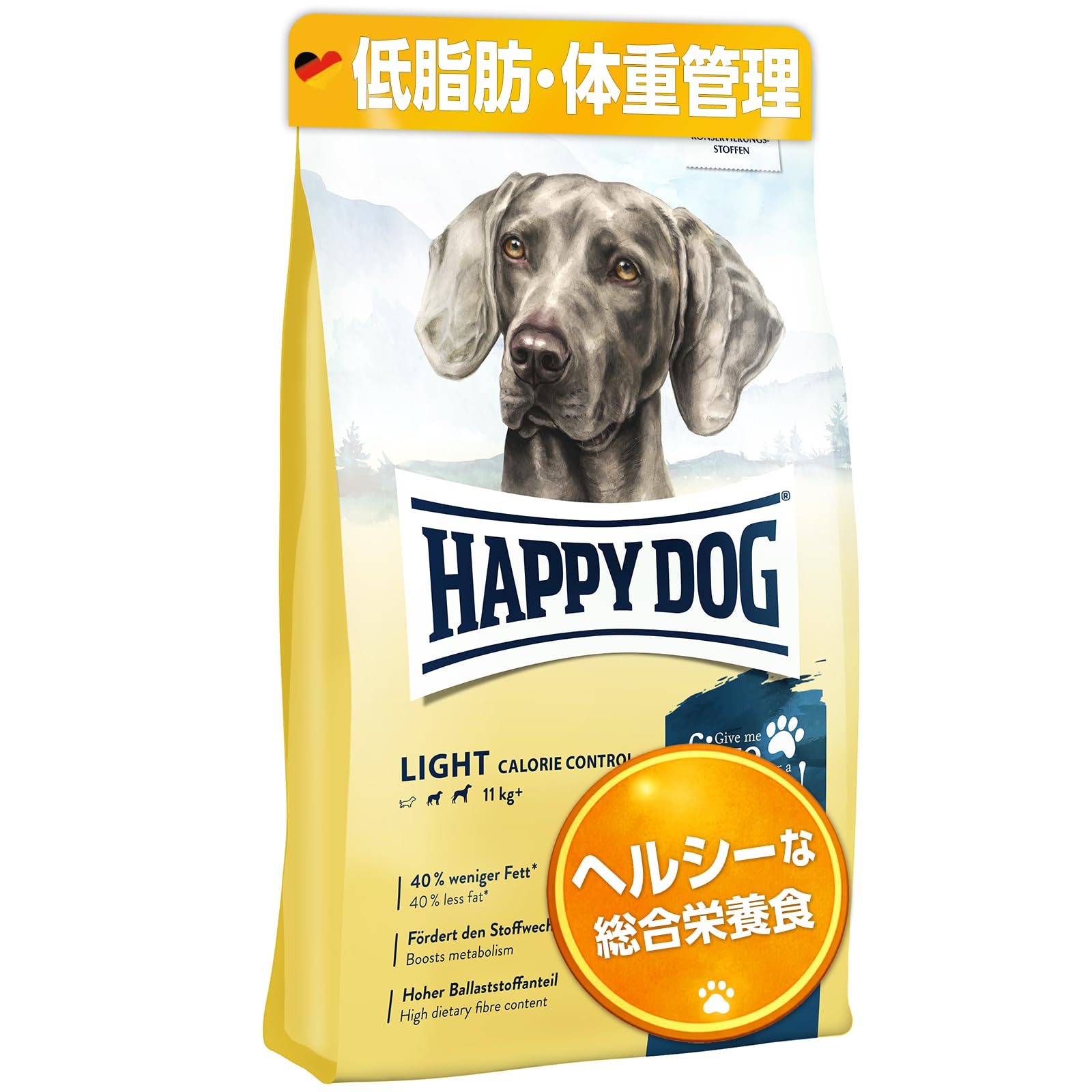 Amazon.co.jp: ハッピードッグ 中型犬・大型犬 成犬用 （低脂肪・体重