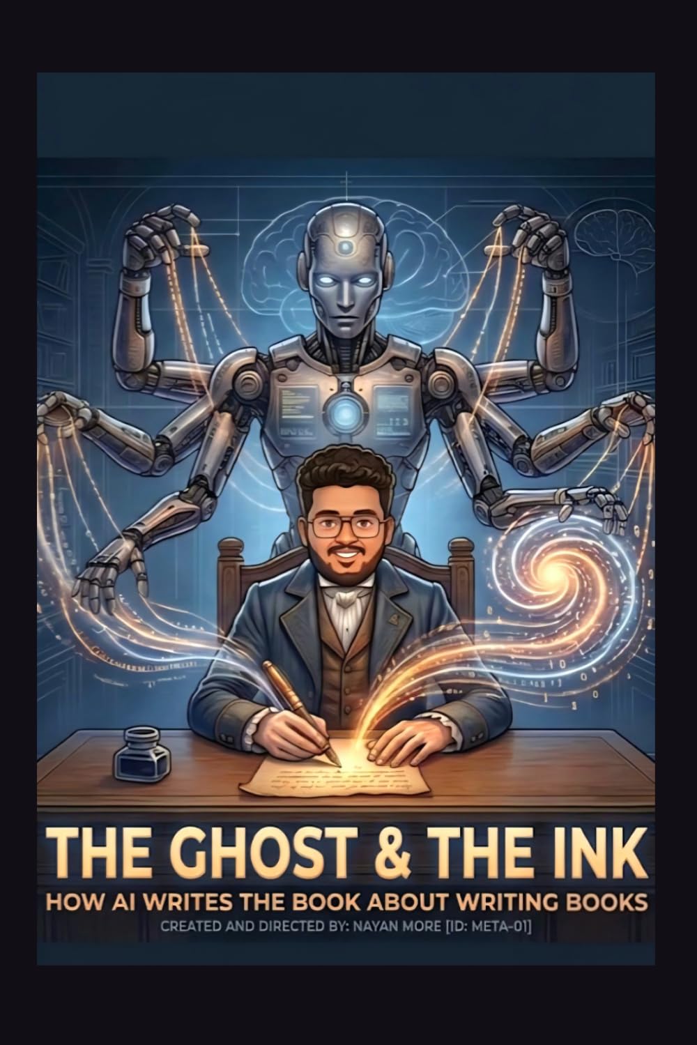 THE GHOST & THE INK (A BOOK WRITTEN BY AI): THE PHENONMENA OF WRITING AND THINKING WAY BEYOND THE LIFE (THE CURSE OF KNOWLEDGE)