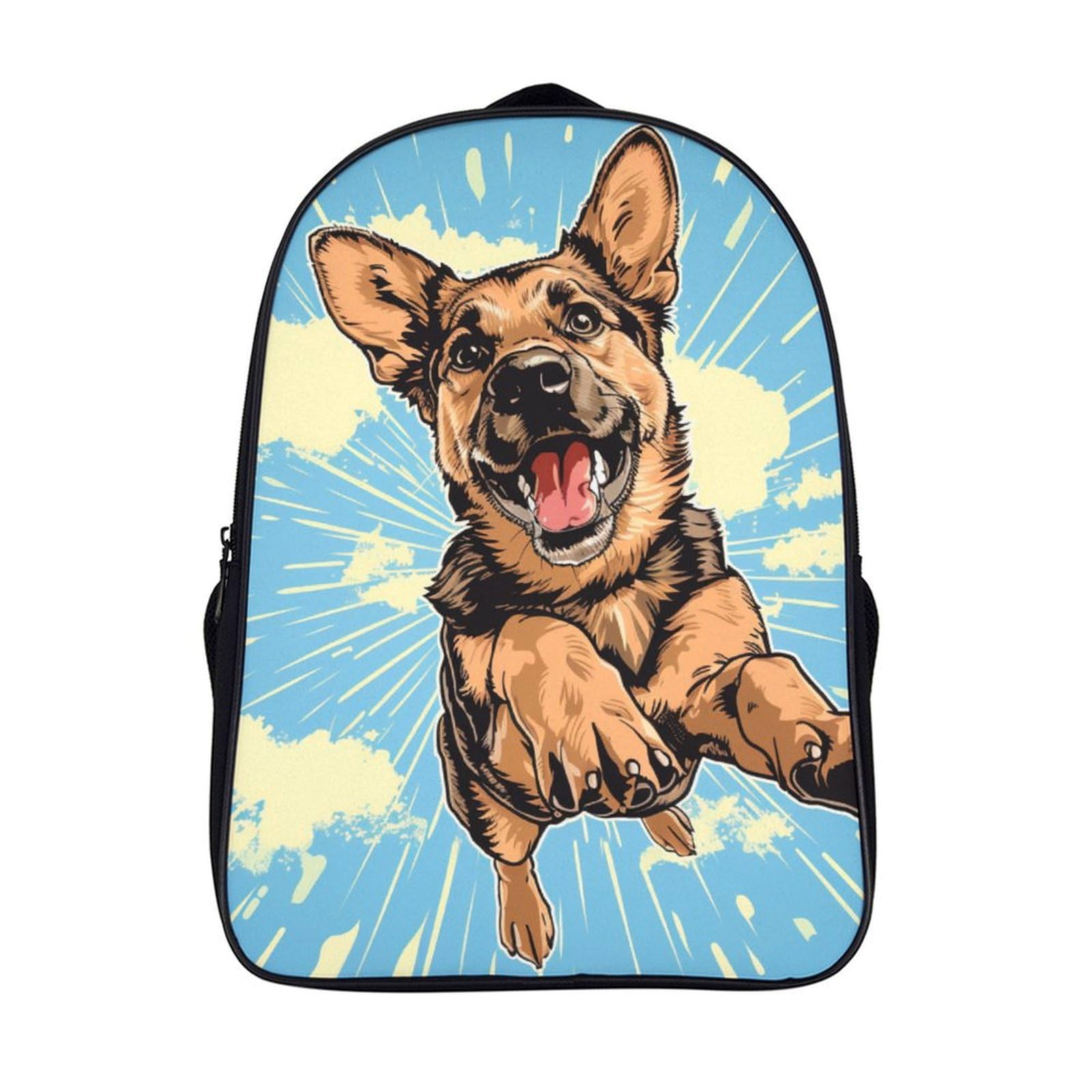 Cartable garçon German Shepherd robuste pour stopper l'usure prématurée - 7
