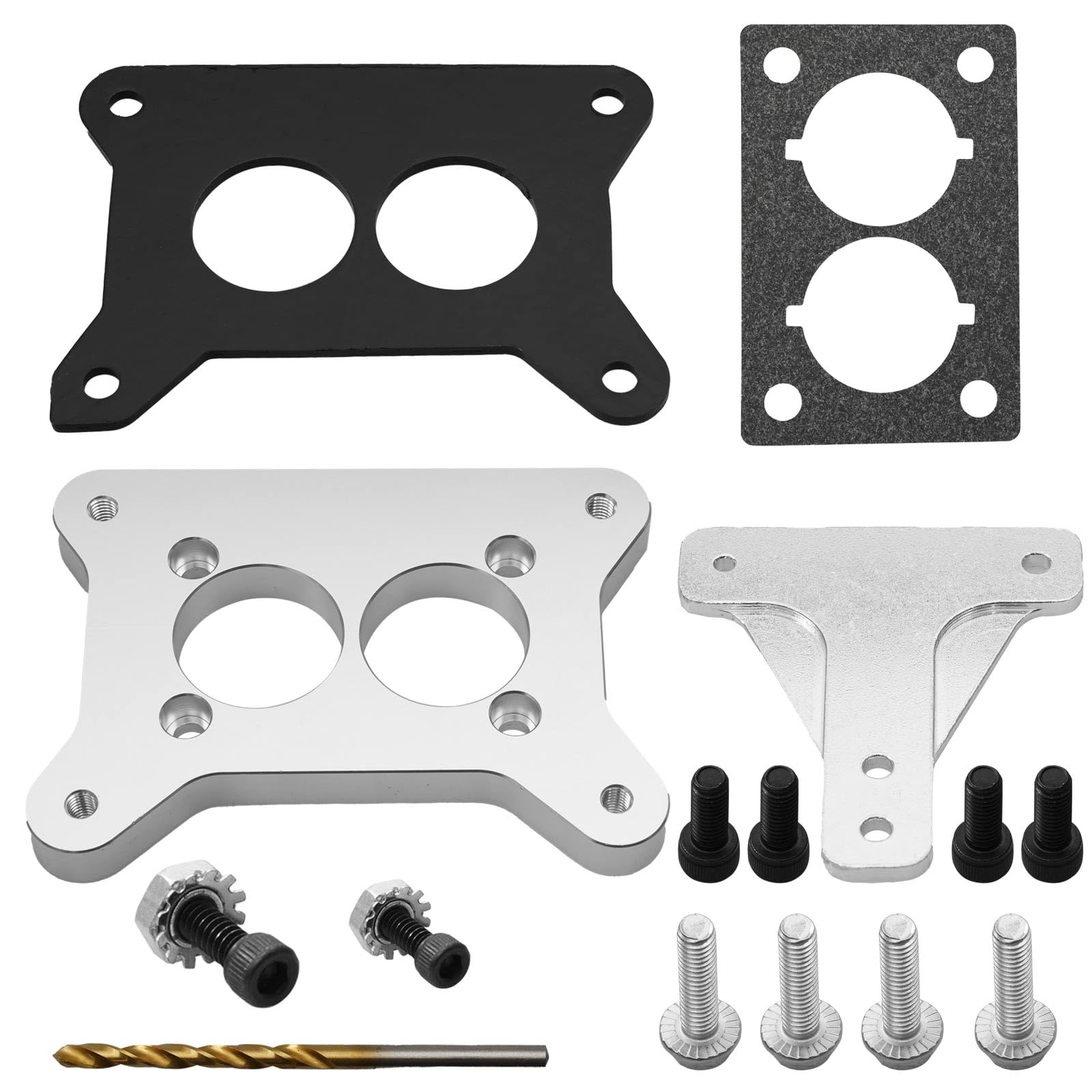 Amazon.com: HQPASFY Carburetor Adapter Plate with Throttle Linkage
