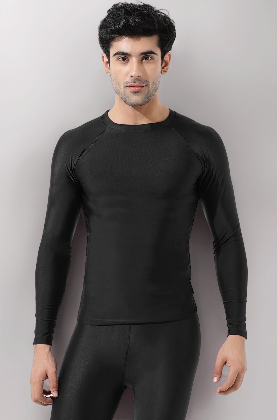 Compression Top Full Sleeve Plain Athletic Fit Multi Sports Cycling, Cricket, Football, Badminton, Gym, Fitness & Other Outdoor Inner Wear