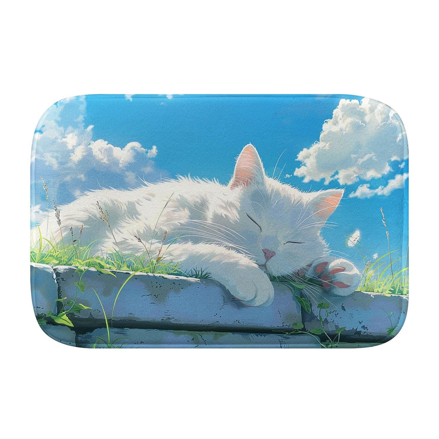 Tapis de bain en mousse ultra absorbant antidérapant et lavable en machine