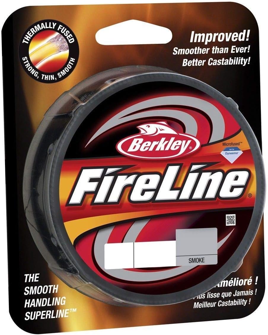 Berkley FireLine Fused Original, 8lb 300yd Smoke by Berkley