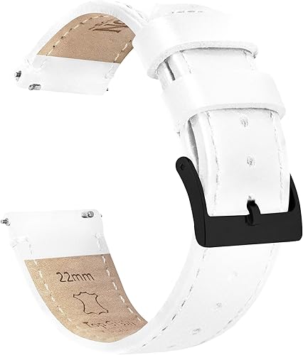 Miniatura 7 de Barton - Correa de cuero de grano superior para reloj, compatible con todos los modelos de Apple Watch Series 5, 4, 3, 2 y 1, tamaño 38mm, 40mm,