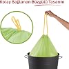 Koroplast Yasemin Kokulu Orta Boy Büzgülü Çöp Poşeti 15'li 55x57 cm, Kolay Bağlanır Kokulu Büzgülü Orta Boy Çöp Torbası, Sızdırmaz, Yırtılmaz, Geri Dönüştürülebilir Atık Torbası, Güçlü Çöp Poşeti