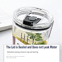 Vista 6 de Tapas de vaso a prueba de derrames, de 20 onzas, paquete de 4 tapas resistentes a salpicaduras para Beast, Juro, Ozark Trail, Rae Dunn, Atlin, taza