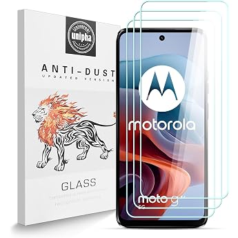 Screen Protector for Motorola Moto G34 5G 9H Hardness Tempered Glass Anti-Scratch Easy Installation Shatterproof Screen Protector for Motorola Moto G34 5G [Pack of 3]