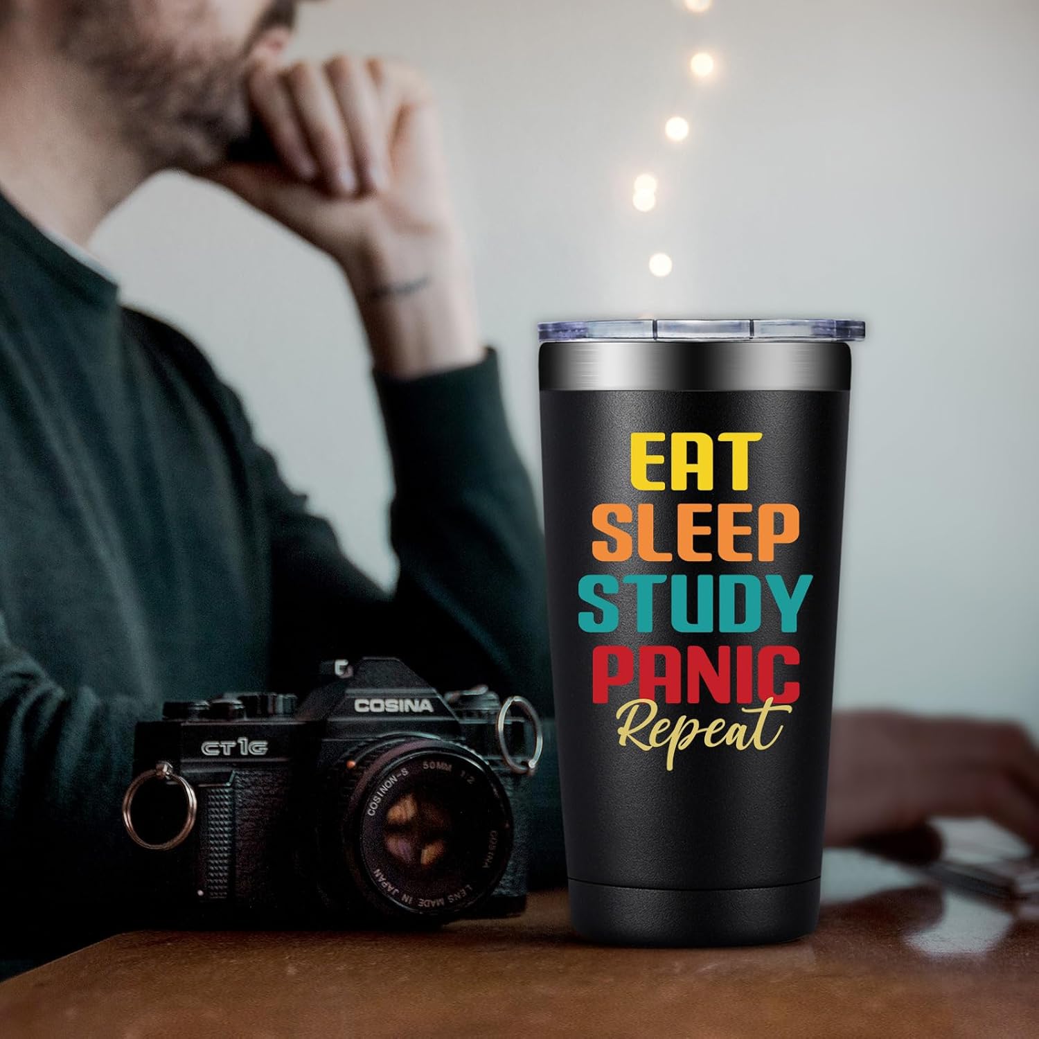 College Student Gifts - Christmas Gifts for School Student Women Men - College Students Gift for Guys - 20oz Tumbler - Image 5