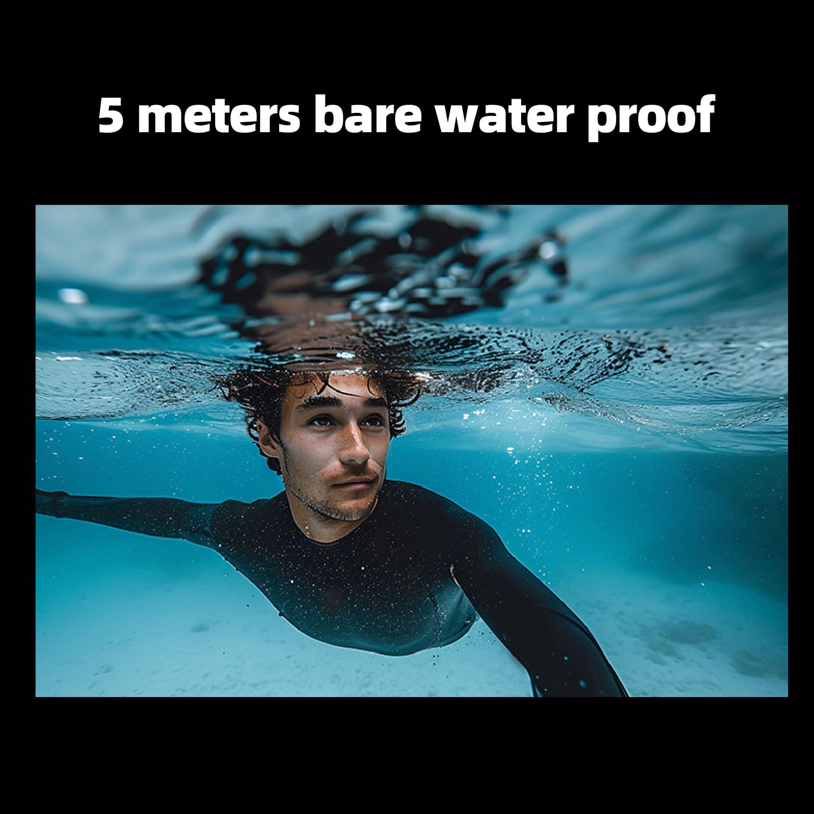 Kamera Akcji 5k 30 Klatek na sekundę, V10 20MP HD Waterproof Podwodny z Ekranem Dotykowym, Aparat Sportowy Przeciw Shake z Zdalnym Sterowaniem, Wspornikiem Rowerowym i podstawą