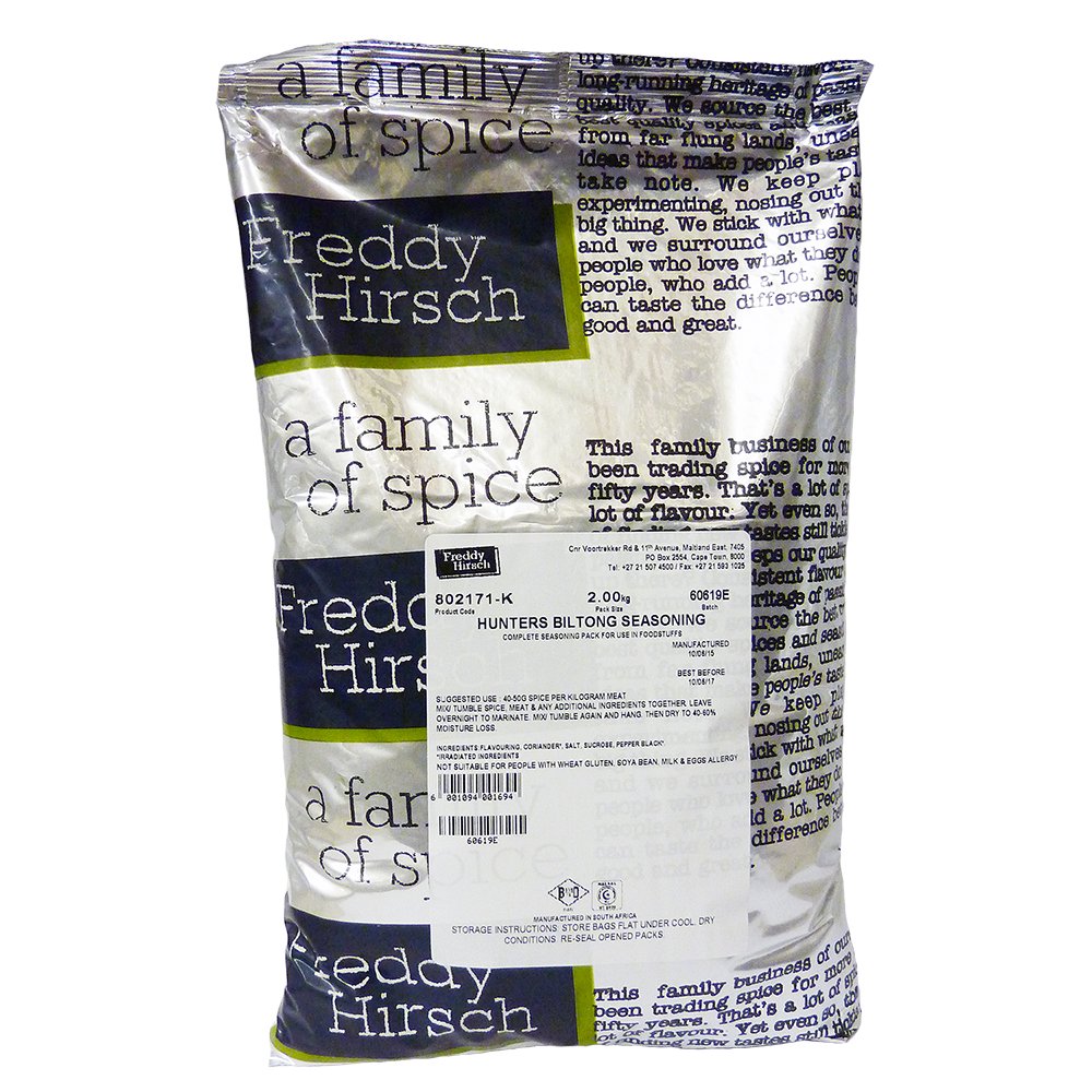Freddy Hirsch Biltong Spice - Hunters (Kosher) 2kg