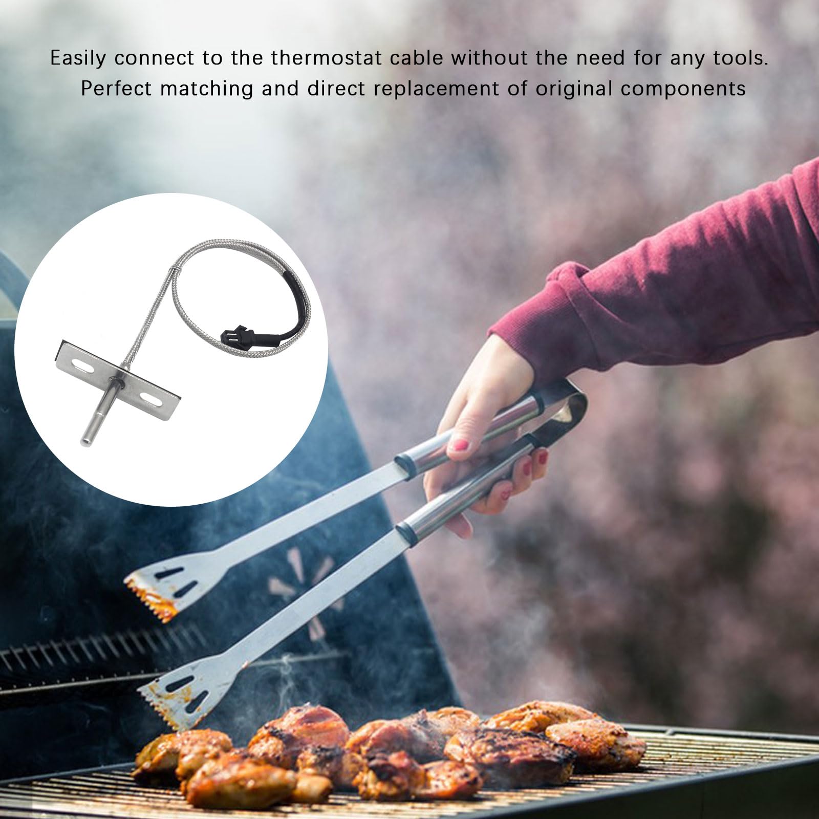 Pit Boss Temperature Sensor Replacement RTD Probe For Pit Boss 700