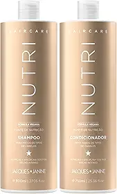 Jacque Janine Kit Shampoo 800Ml E Condicionador 750Ml Nutri