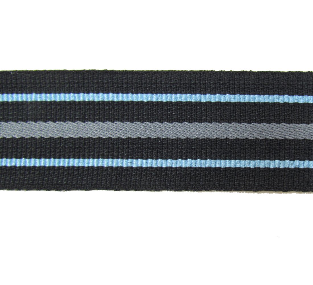 Uniform Store London Blue,Grey,Black Braid Rank Marking Lace Trim Flight Lieutenant Braid Air Force Sold By Meter R969